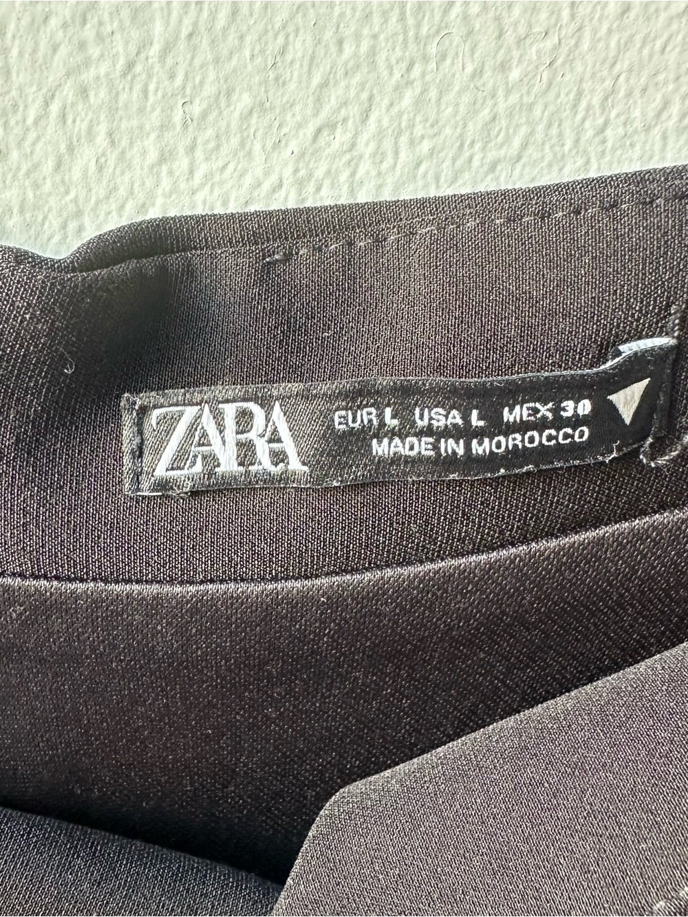 Zara Dress Size L Black Strapless Dress - Picture 2 of 9